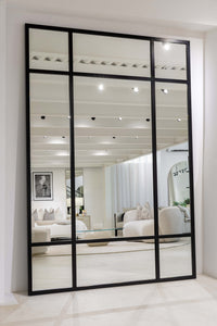 Mirror shown in Black Frame