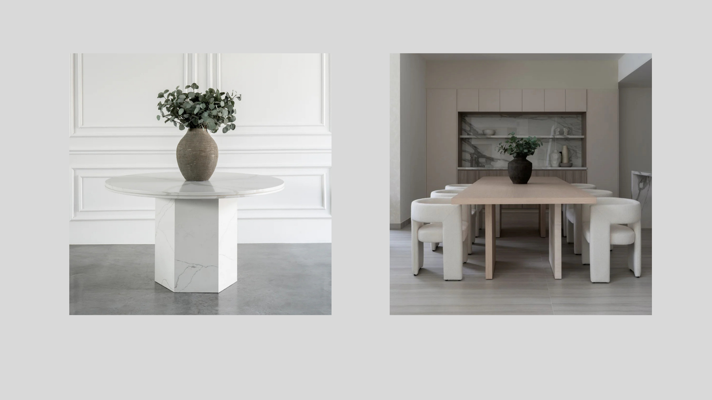 Round Dining Table vs. Rectangular Dining Table: Which One Works Better