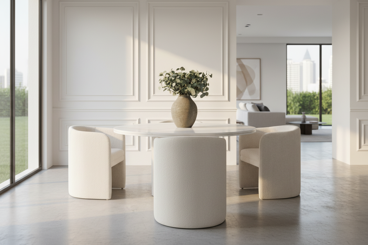 Top Dining Chair Styles for Open Kitchen Layouts in Dubai