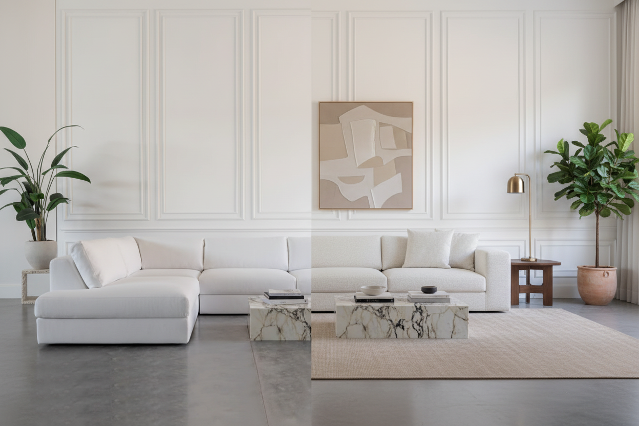 Empty vs Staged Homes
