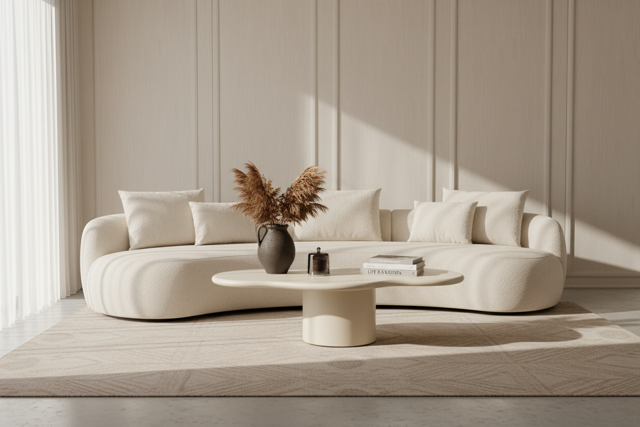 White Coffee Table clean in dubai
