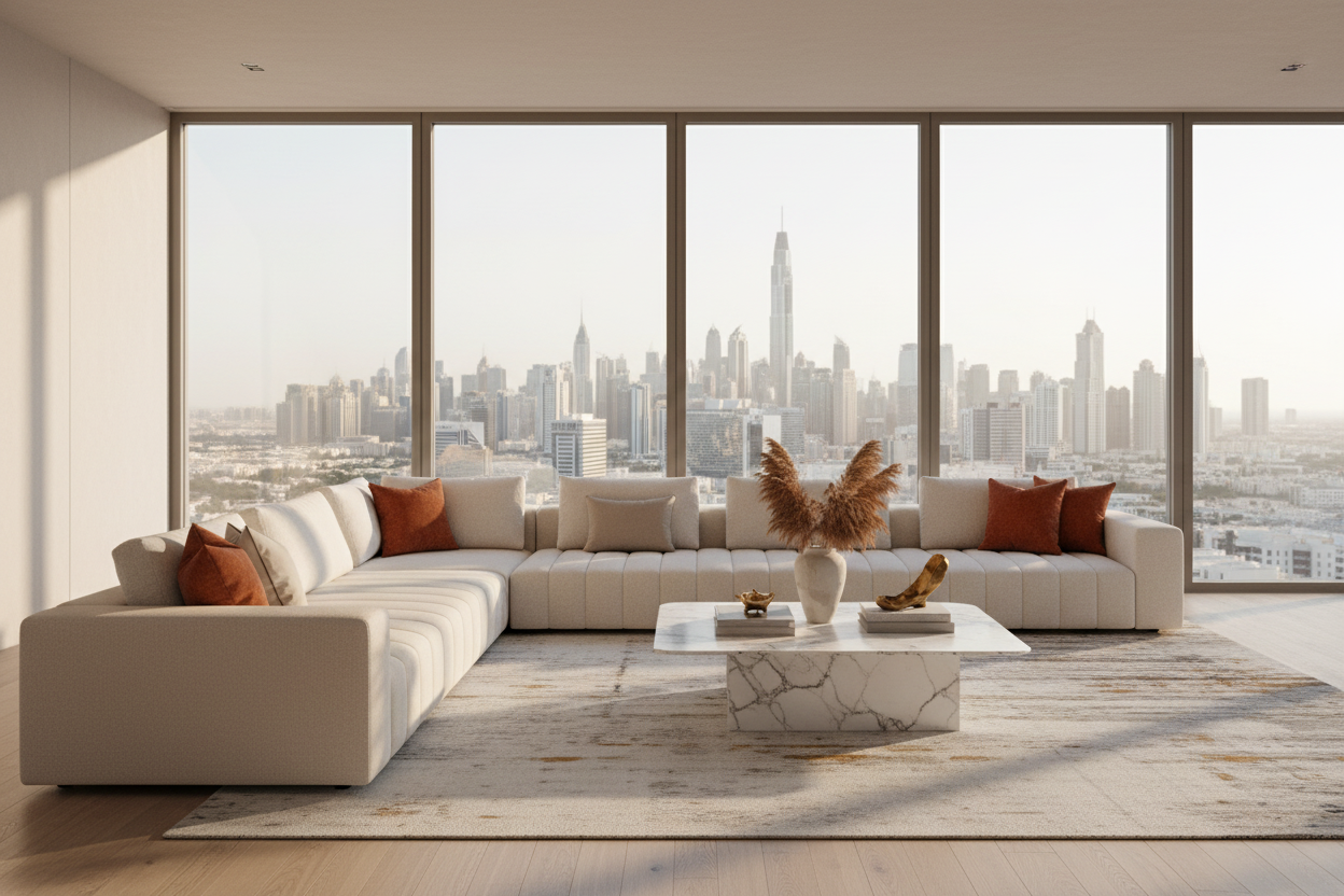custom sofa fabric Dubai