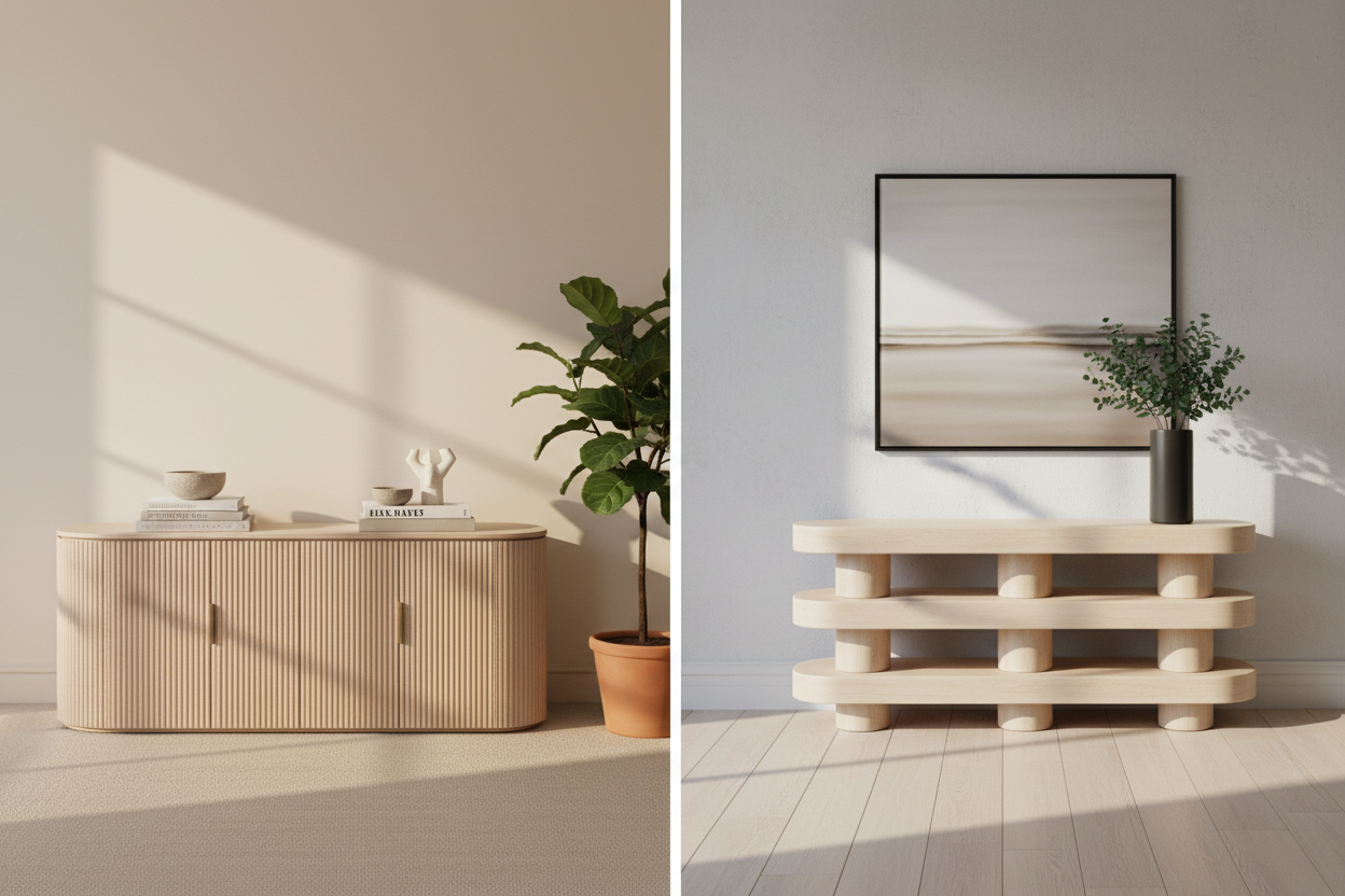 Sideboard vs Console Table