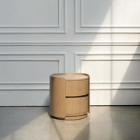 
                  
                    Rotterdam Bedside Table in Veneer
                  
                