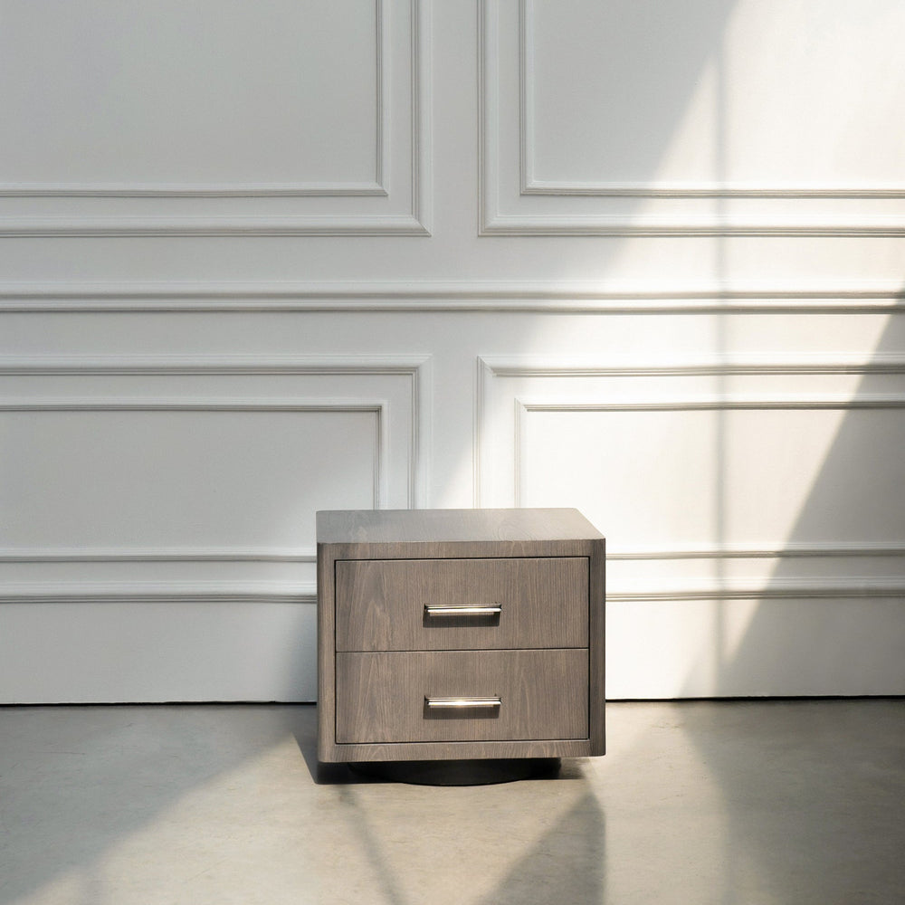 Griffin Bedside Table with Handles