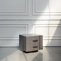 
                  
                    Griffin Bedside Table with Handles
                  
                