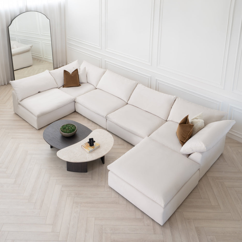 Cloud 6-Piece U-Shaped Sofa 2